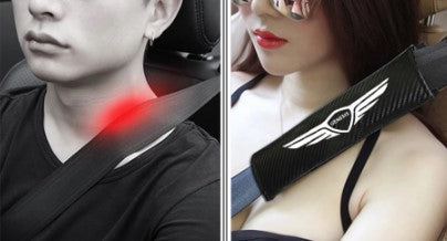 Genesis Seatbelt Cover – Luxury Car Seatbelt Cushion Pad for Comfort