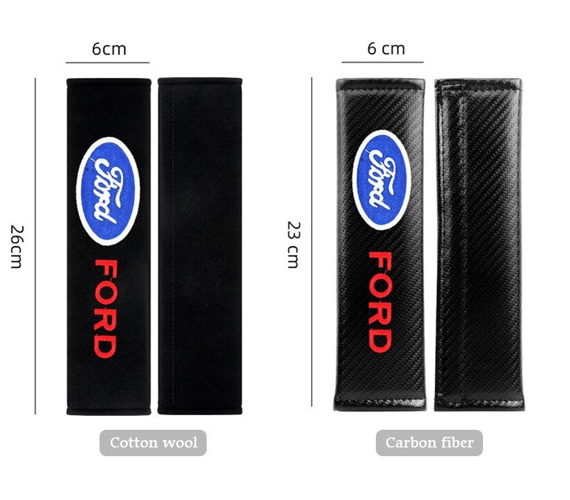 Ford Seatbelt Cover – Luxury Car Seatbelt Cushion Pad for Comfort