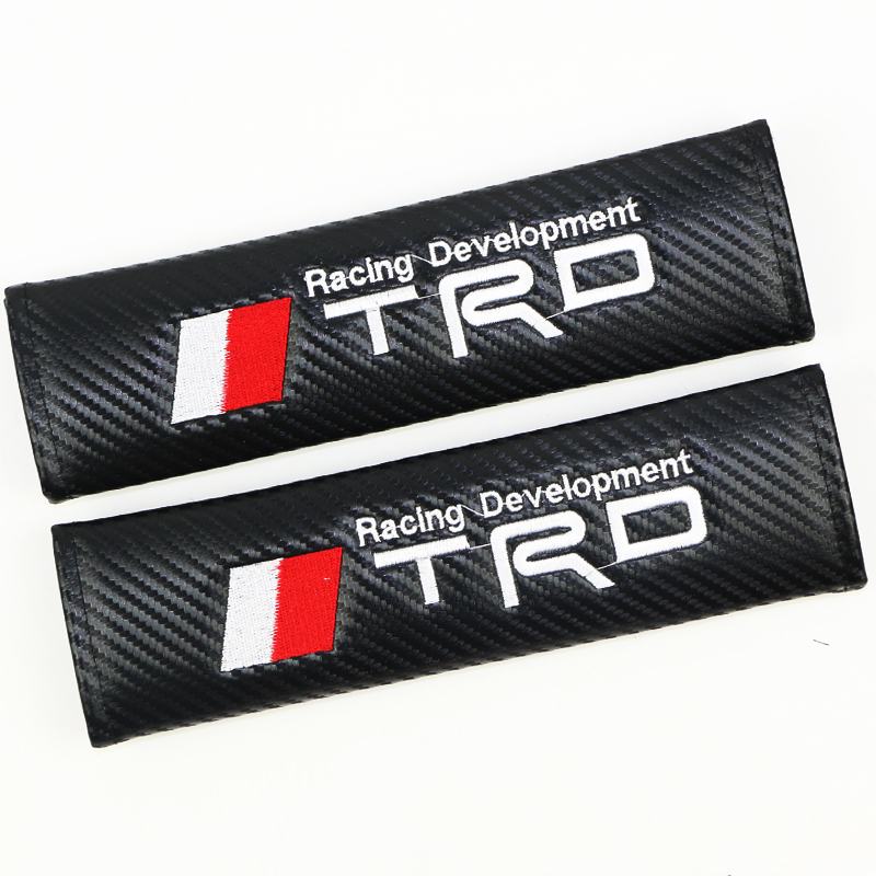 Toyota TRD Seatbelt Cover – Luxury Car Seatbelt Cushion Pad for Comfort