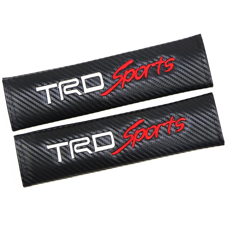 Toyota TRD Seatbelt Cover – Luxury Car Seatbelt Cushion Pad for Comfort