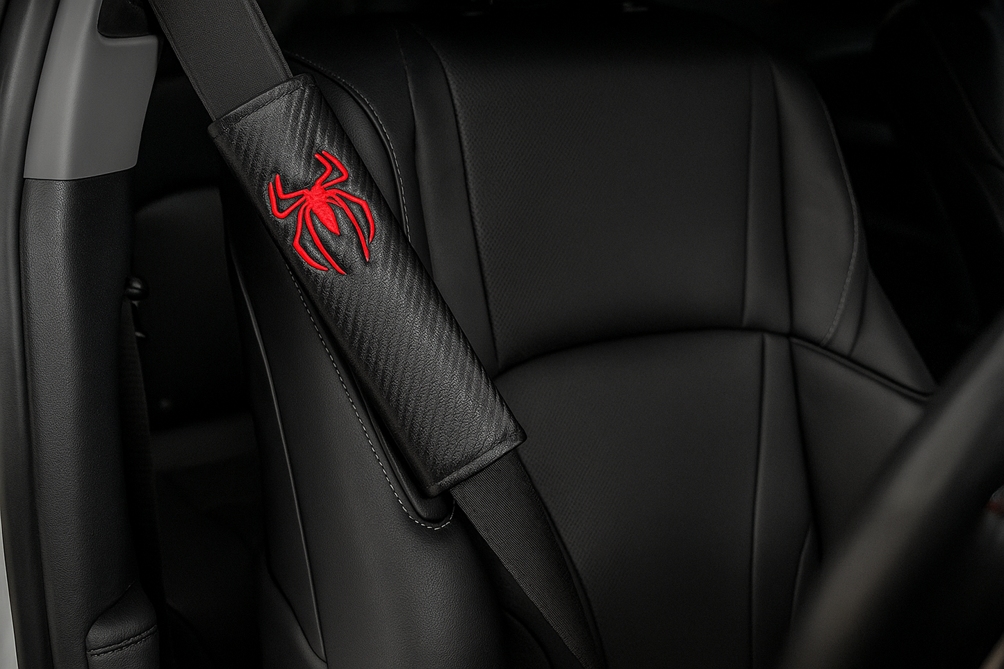 Spiderman Seat Belt Cover - Marvel