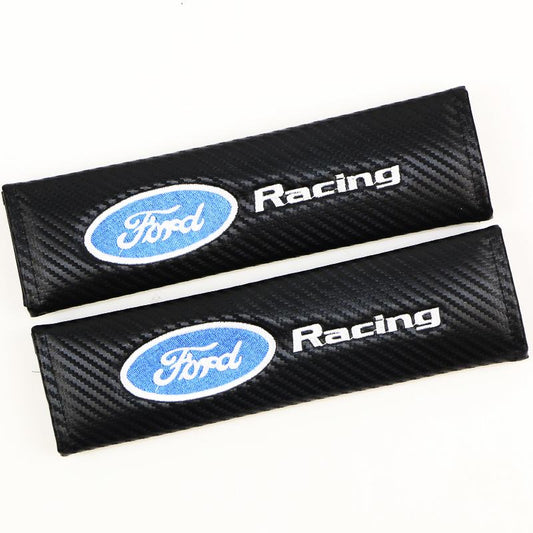 Ford Racing Seatbelt Cover – Luxury Car Seatbelt Cushion Pad for Comfort
