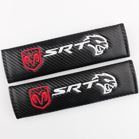 SRT Hellcat Trackhawk RT Charger Challenger Seatbelt Cover – Luxury Car Seatbelt Cushion Pad for Comfort